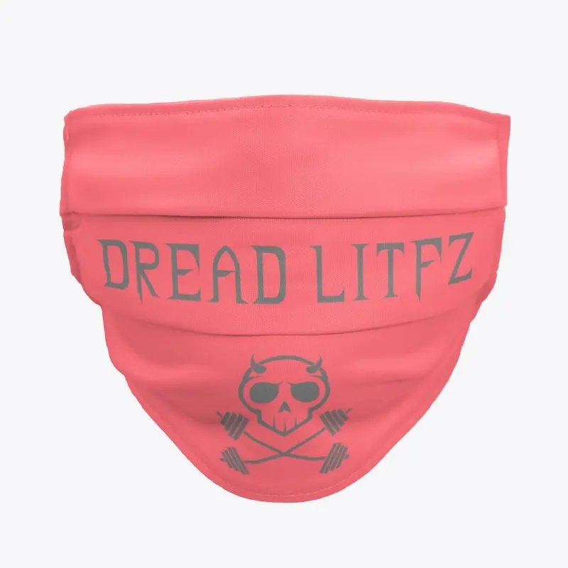 Dread Liftz - Logo Mask - Grey